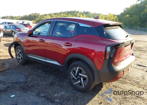 2025 Nissan Kicks Sv Fwd from USA, damaged, VIN 3N8AP6CA3SL351860